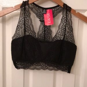 Black bralette
